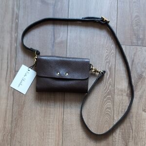 Kate Sheridan Chocolate Cross Body Bag